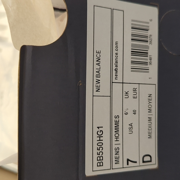 BNIB New balance 550 varsity orange - Picture 3 of 10